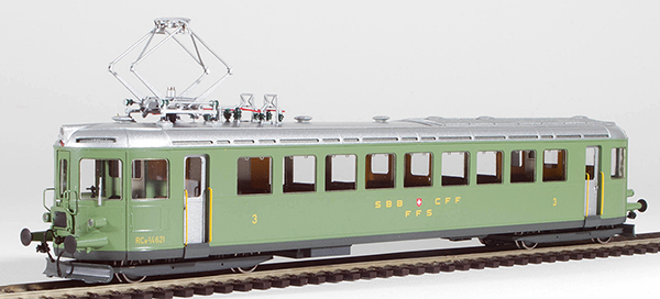 Fulgurex 2267-1 - Swiss Electric Rail Car Class Ce2/4 of the SBB (Digital)