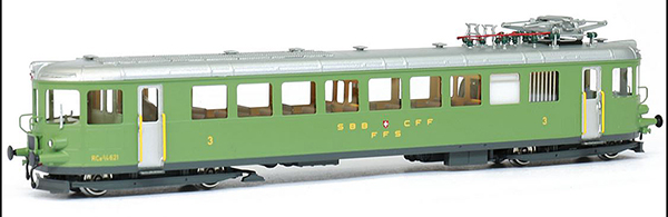Fulgurex 401-1154-1d - Swiss Electric Rail Car Class Ce2/4 of the SBB (Digital)
