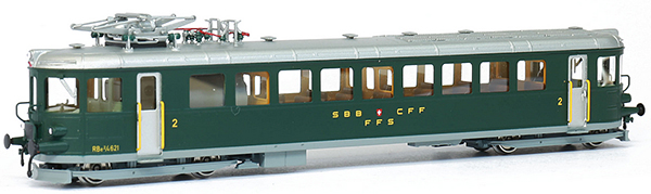 Fulgurex 401-1154-2d - Fulgurex Swiss Electric Rail Car Class Ce2/4 of the SBB (Digital)  