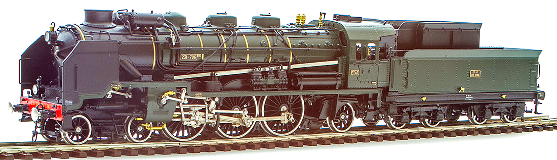 Mould King Orient Express-French Railways SNCF 231 Steam Locomotive