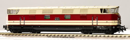Gutzold 42040 - German Diesel Locomotive 118131-2 of the DR