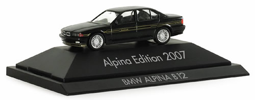 Herpa 101790 - BMW Alpina B12 (27.75) 2007 Edition