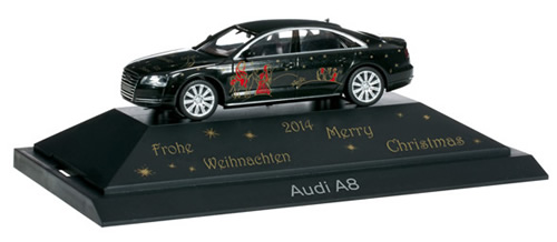 Herpa 101936 - Audi A 8 Christmas 2014