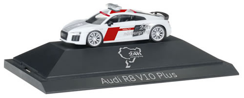 Herpa 102001 - Audi R8 V10 Plus ($ 46.95) 24H Nurburgring Safety...