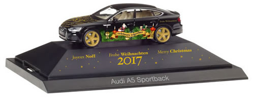 Herpa 102117 - Audi A5 Sportback Christmas 2017