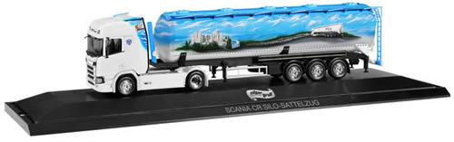 Herpa 121880 - Scania CR Hd, Tanker Semi P.C. Edgar Grass