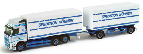 Herpa 157384 - Volvo FH3 GL Truck/Trailer (45.50) Hoehner
