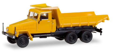 Herpa 307574 - Ifa G 5 Dump Truck Orange