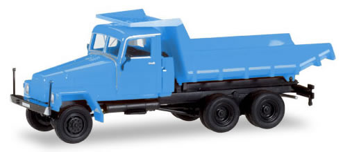 Herpa 307581 - Ifa G 5 Dump Truck Blue