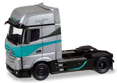 Herpa 308830 - Mercedes Actros Gigaspace Silver Star Edition