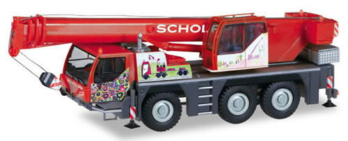 Herpa 309110 - Leibherr Mobile Crane 1045/1 Scholpp Kids