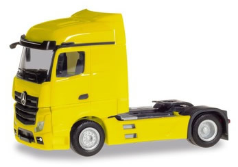Herpa 309233 - Mercedes Actros Streamspace Yellow