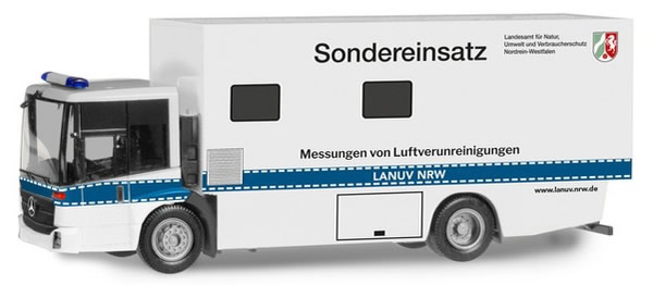 Herpa 309660 - Mercedes Econic Box Truck Police