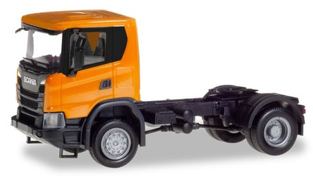 Herpa 309776 - Scania CG 17 Tractor, 2 Axle Orange