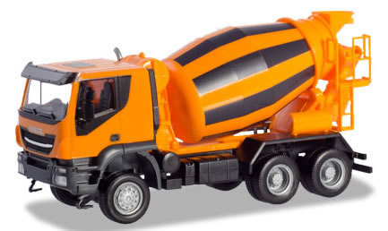Herpa 310000 - Iveco Trakker 6X6, Cement Mixer