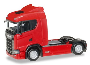 Herpa 310185 - Scania CS 20 Low Roof Tractor Red
