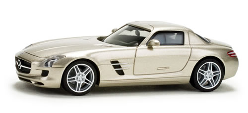 Herpa 34418 - Mercedes-Benz SLS AMG, metallic