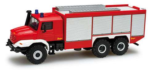 Herpa 49498 - Mercedes-Benz Zetros rescue vehicle 6*6 fire department