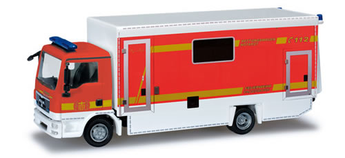 Herpa 49863 - MAN TGL M-RTW fire department Paderborn
