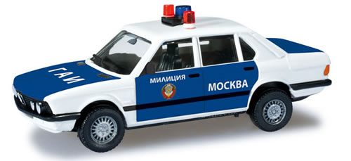 Herpa 49924 - BMW 5er Limousine police department russia
