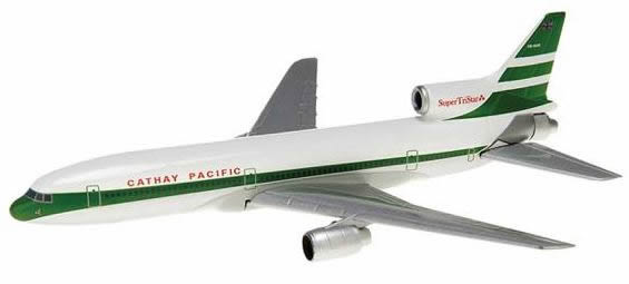 Herpa 504959 - Lockheed L-1011-385 (95.75) Cathay - 60th Anniver...