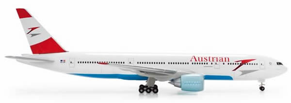 Herpa 506788 - Boeing 777-200er 506786-002 Austrian Airlines