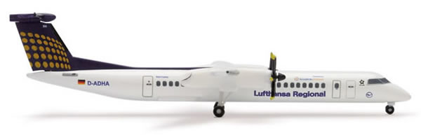 Herpa 510172 - Canadair Dash 8 (30.50) Lufthansa Regional