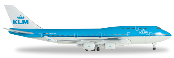 Herpa 517807 - Boeing 747-400 517805-002 KLM