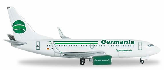 Herpa 517875 - Boeing 737-800 (40.75) Germania