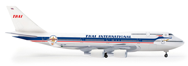 Herpa 517935 - Boeing 747-400 (42.50) Thai Airways 50th Annivers...