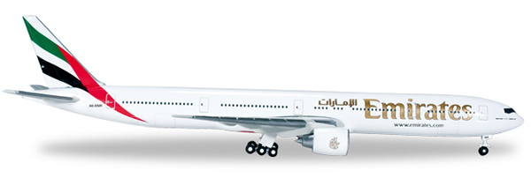 Herpa 518279 - Boeing 777-300er 518277-002 Emirates