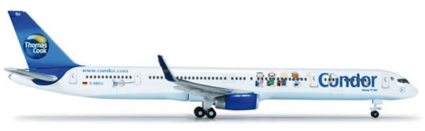 Herpa 518536 - Boeing 757-300 (45.50) Condor - Peanuts