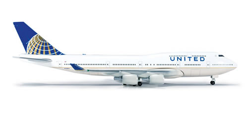 Herpa 518581 - United Airlines Boeing 747-400