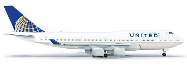 Herpa 518583 - Boeing 747-400 (48.95) 518581-002 United