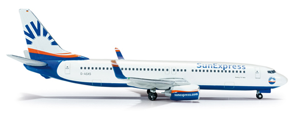 Herpa 519090 - Boeing 737-800 (32.75) Sun Express Germany