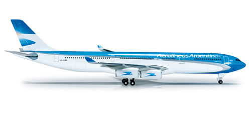 Herpa 519175 - Aerolineas Argentinas Airbus A340-300
