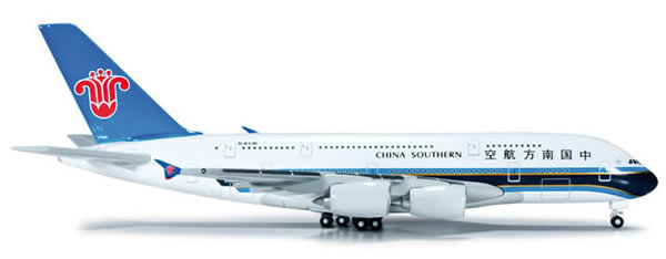 Herpa 520928 - Airbus 380 China Southern Airlines