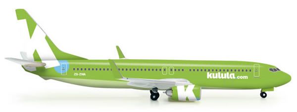 Herpa 523325 - Boeing 737-800 Kulula - 2012 Colors