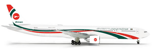 Herpa 523769 - Boeing 777-300er (43.95) Biman Bangladesh