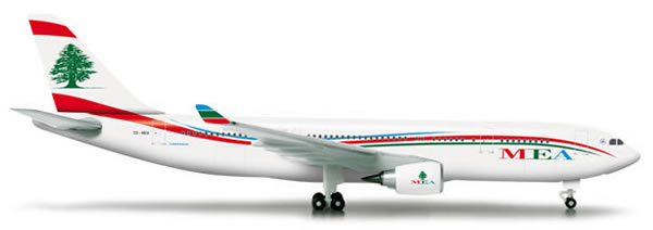 Herpa 524117 - Airbus 330-200 MEA - Middle East Airlines