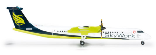 Herpa 524377 - Bombardier Q400 (34.50) Sky Work Airlines