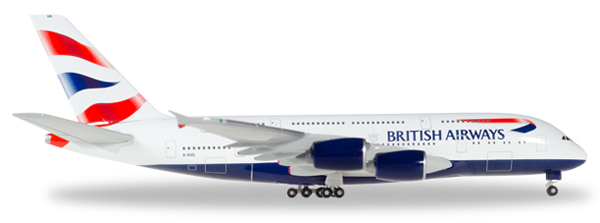 Herpa 524391 - Airbus 380 524391-002 British Airways
