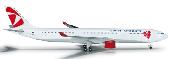 Herpa 524520 - Airbus 330-300 CSA Czech Airlines