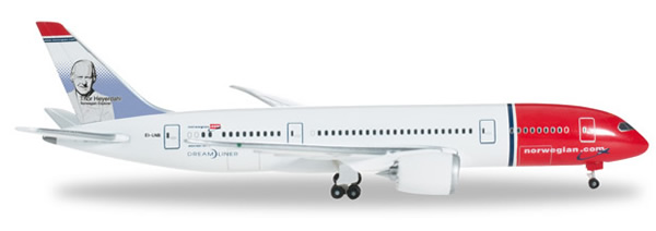 Herpa 524583 - Boeing 787-8 524582-001 Norwegian Air Shuttle