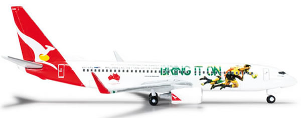 Herpa 526128 - Boeing 737-800 (39.75) Qantas - 2013 Lions Tour