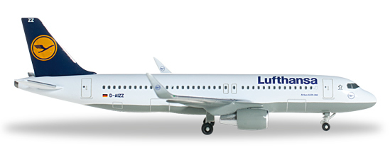 Herpa 526326 - Airbus 320, (40.95) Winglets Lufthansa