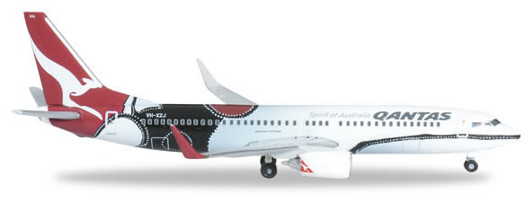 Herpa 526418 - Boeing 737-800 Qantas - Mendoowoorrji