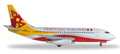 Herpa 526906 - Boeing 737-200 Extra Shop Peruvian Airlines