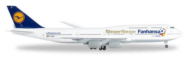 Herpa 527187 - Boeing 747-8 2014 World Cup - Lufthansa