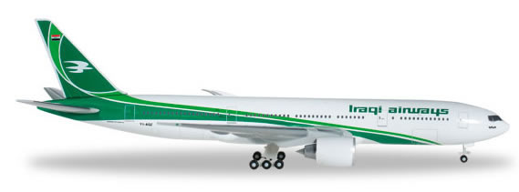 Herpa 527484 - Boeing 777-200lr Iraqi Airways